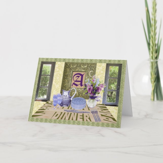 Invitation du dîner (Devant)