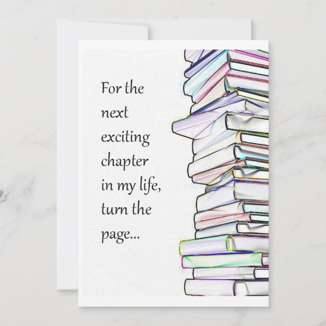 Invitation du Divorce Party de chapitre suivant (Devant)