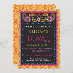 Invitation du Diwali Indian Party