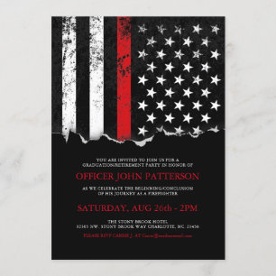 Invitation du Flag American Style Firefighter