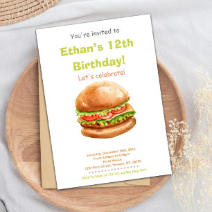 Invitation du Fun and Tasty Party