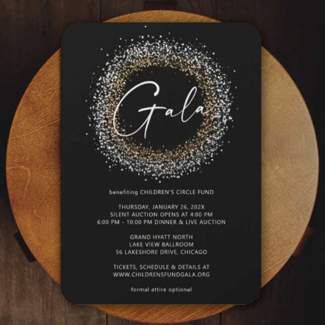 Invitation du gala de célébration (Créateur téléchargé)