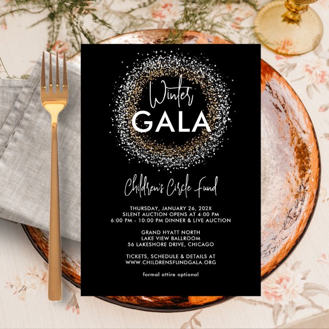 Invitation du gala de célébration (Créateur téléchargé)