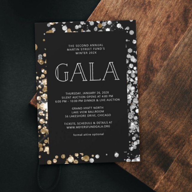 Invitation du gala de célébration (Créateur téléchargé)
