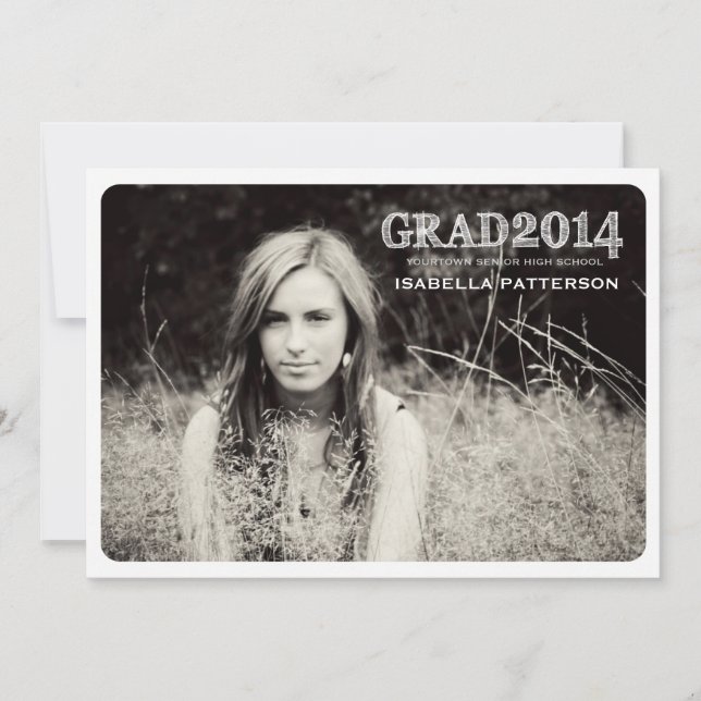 Invitation du Grad Modern Photo Party 2014 (Devant)