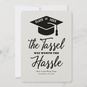 Invitation du Grad Party, Editable Grad Party