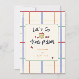 Invitation du groupe de cueillette d'Apple