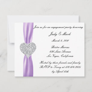 Invitation du groupe d'engagement Diamond Heart Pu