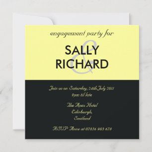 Invitation du groupe d'engagement moderne Black &