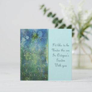 Invitation du jardin de pieuvre