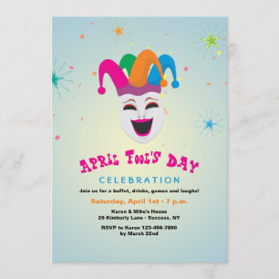 Invitation du Joker April Fool