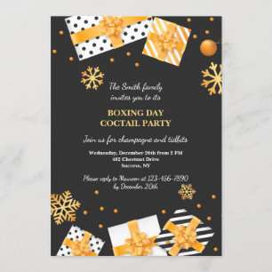 Invitation du jour de la boxe