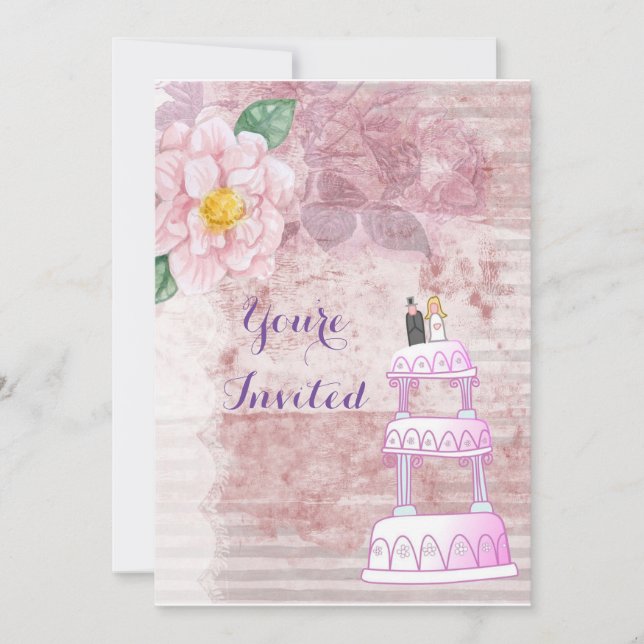 Invitation du mariage (Devant)