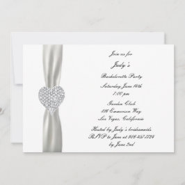 Invitation du Mariage de la Bachelorette du Diamon
