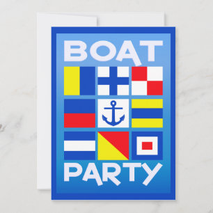 Invitation du Maritime Boat Party