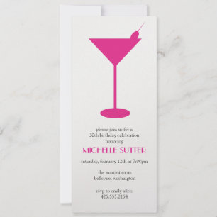 Invitation du Martini Party
