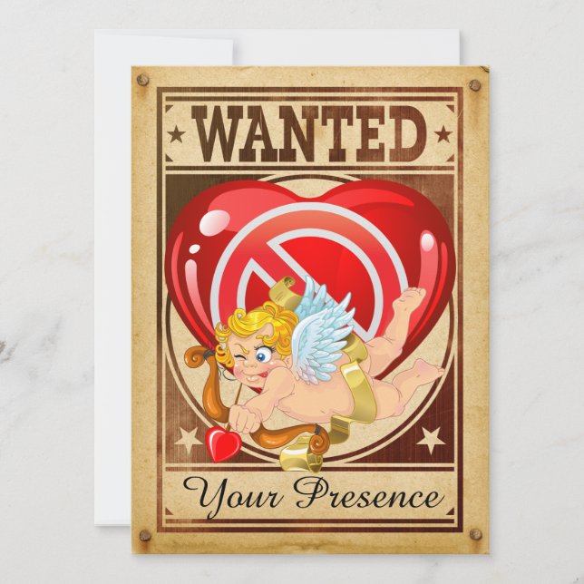 Invitation du parti anti-Valentine (Devant)