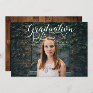 Invitation du Parti de Graduation Moderne