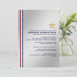 Invitation du Parti de retraite militaire