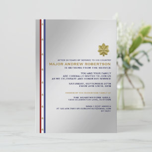 Invitation du Parti de retraite militaire