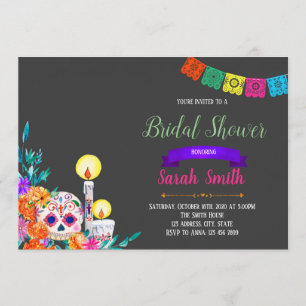 Invitation du parti Dia de los Muertos