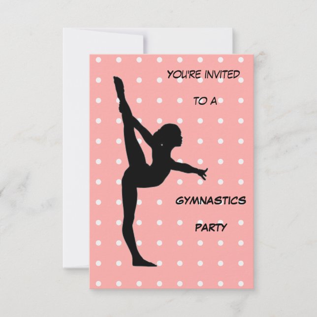Invitation du parti Gymnastique (Devant)