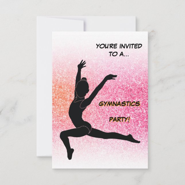 Invitation du parti Gymnastique (Devant)