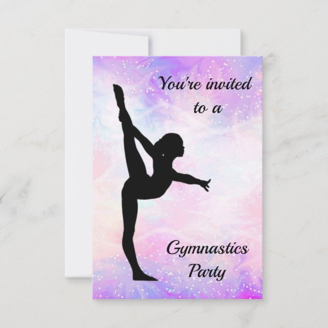 Invitation du parti Gymnastique (Devant)