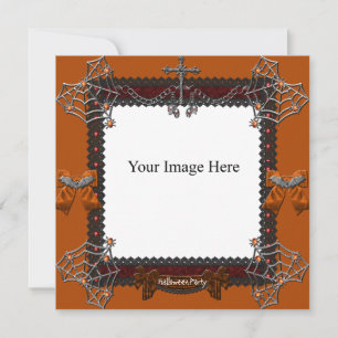 Invitation du parti Halloween