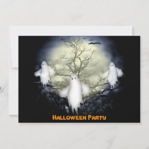 Invitation du parti Halloween