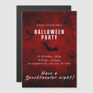 Invitation du parti Halloween