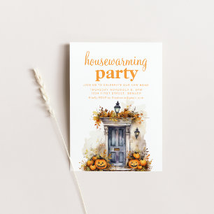 Invitation du parti Halloween d'automne
