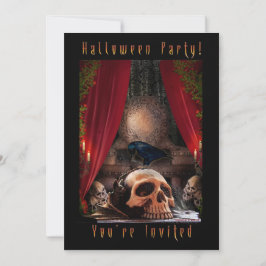 Invitation du parti Halloween - Ravens Den