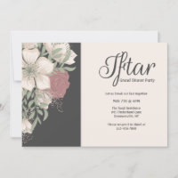 Invitation Du Parti Iftar