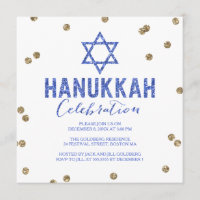 Invitation du parti Parties scintillant Confetti H