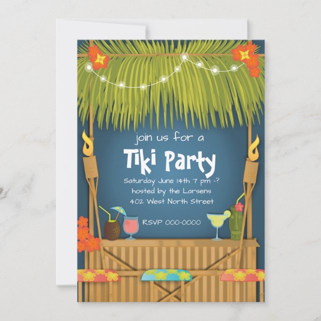 Invitation du parti Tiki (Devant)