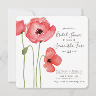 Invitation du pavot