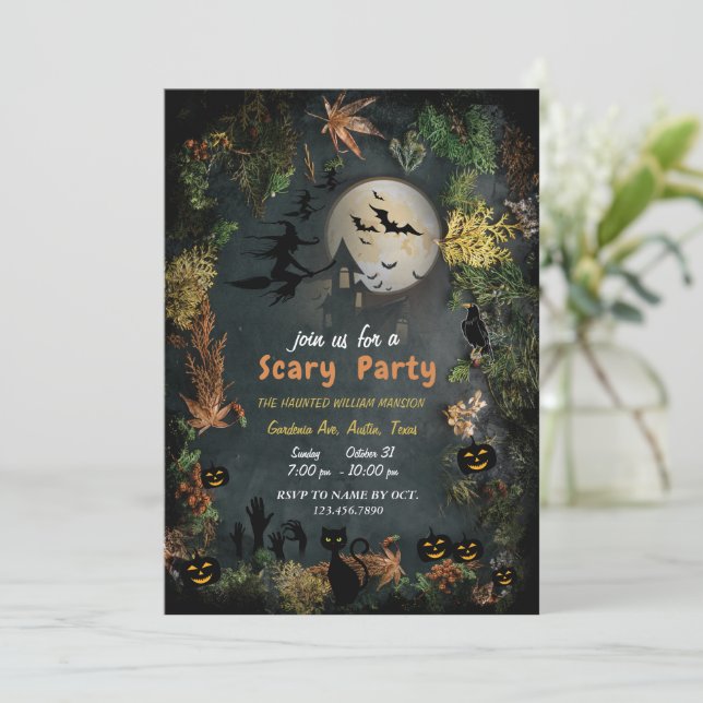 Invitation du planificateur de nuit des sorcières  (Debout devant)