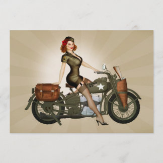 Invitation du sergent Davidson Army Motorcycle Pin