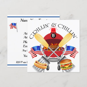 Invitation du service de police de Grillin' et Chi