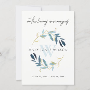 INVITATION DU SERVICE MÉMORIAL DE LA FAUNE BLUE D'