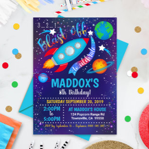 Invitation du Space Party