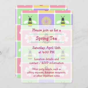 Invitation du Spring Patches Party