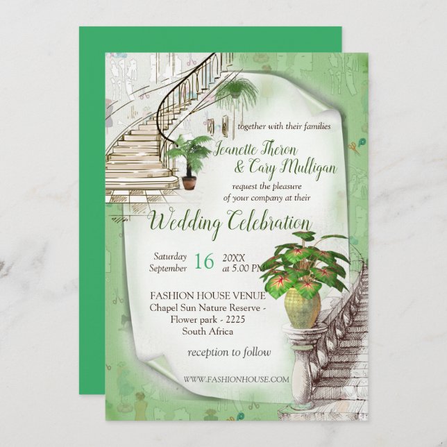 Invitation du styliste (Devant / Derrière)