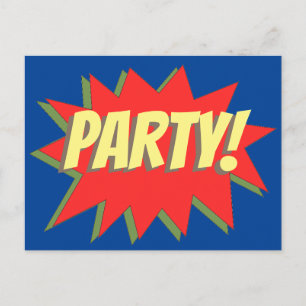 Invitation du Superhero Comic Party