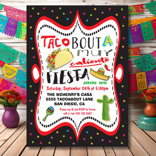 Invitation du Taco Mexican Fiesta Party