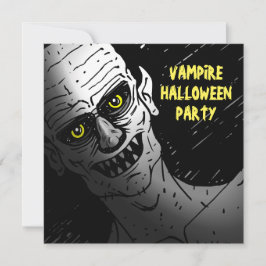 Invitation du Vampire Halloween Party