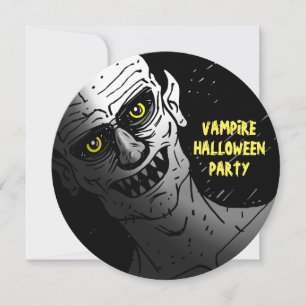 Invitation du Vampire Halloween Party