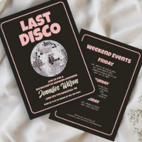 Invitation du week-end à la discothèque Dernière r