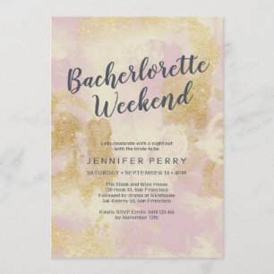 Invitation du week-end de la parties scintillant d